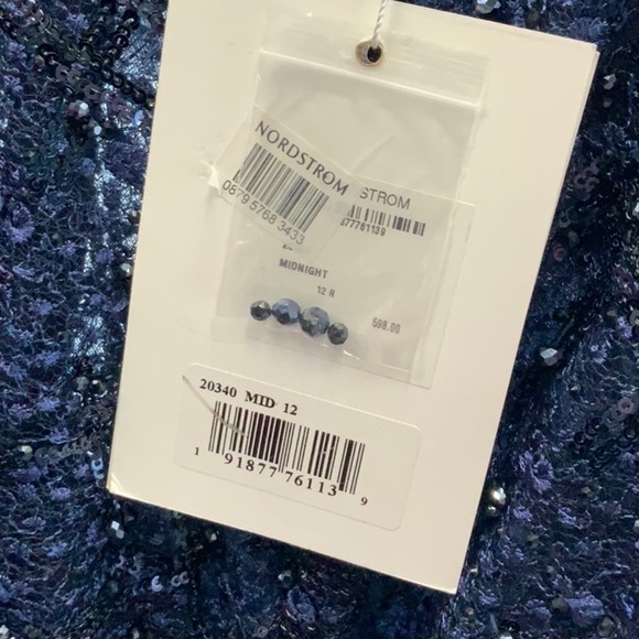 Mac Duggal 20340 NWT EMBELLISHED HIGH NECK BODICE FAUX WRAP GOWN - Picture 10 of 12